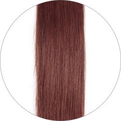 #33 Roodbruin, 60 cm, Tape Extensions, Single drawn