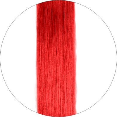 #Rood, 40 cm, Clip-in Extensions