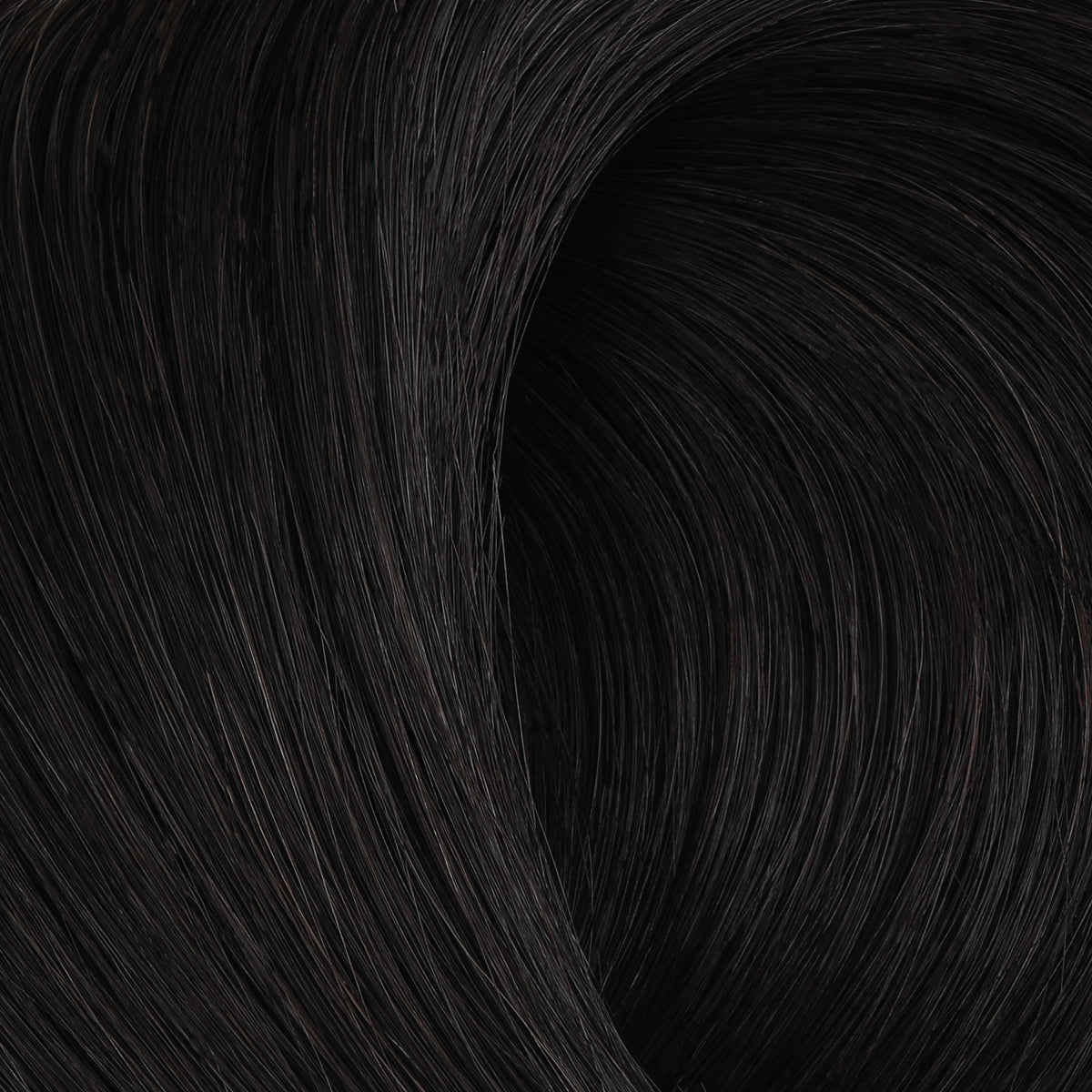Natural wave Nail hair - #1B Svartbrun