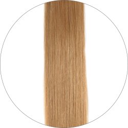 #12 Donkerblond, 40 cm, Double drawn Tape Extensions