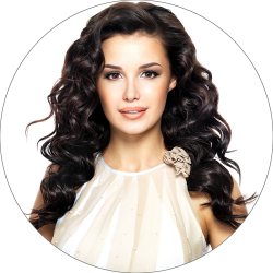 #1B Zwartbruin, 60cm, 50g , Tape Extensions, Double drawn