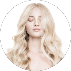 #6001 Extra lichtblond, 60 cm, Clip-in Extensions