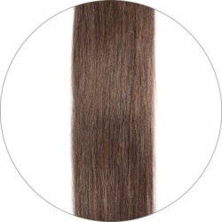 Long Lasting, #6 Gemiddeldbruin, 50cm, 50g, Haartrenzen