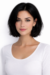 #1 Zwart, 30cm, 50g , Tape Extensions, Single drawn