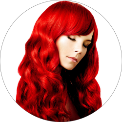 Long Lasting, #64 Helder Rood, 70cm, 70g, Tape Extensions, Single drawn
