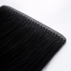 #1 Zwart, 50cm, 50g , Seamless, Tape Extensions, Single drawn