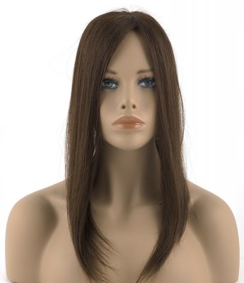 #2 Donkerbruin, 40cm, 60g, Top Piece