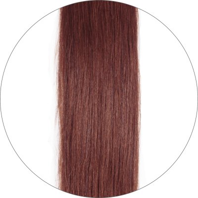 #33 Roodbruin, 50 cm, Tape Extensions