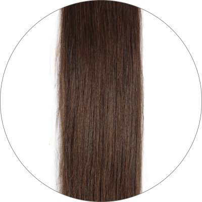 Long Lasting, #4 Chocoladebruin, 50cm, 50g, Haartrenzen