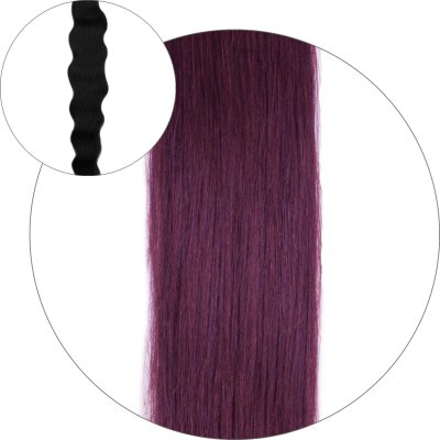 #530 Bourgondië, 50 cm, Natural wave Ponytail