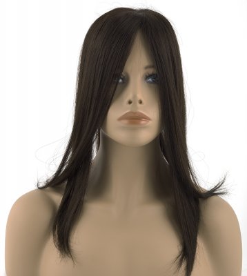 #1B Zwartbruin, 40cm, 60g, Top Piece