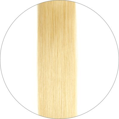 Long Lasting, #613 Lichtblond, 40cm, 50g, Seamless Tape Extensions, Single drawn