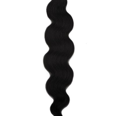 #1 Zwart, 50cm, 50g , Body Wave Tape Extensions