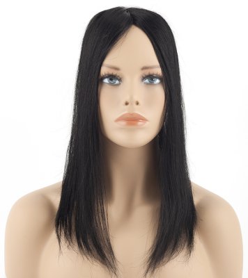 #1 Zwart, 40cm, 60g, Top Piece