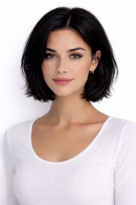 #1 Zwart, 30cm, 50g , Tape Extensions, Single drawn